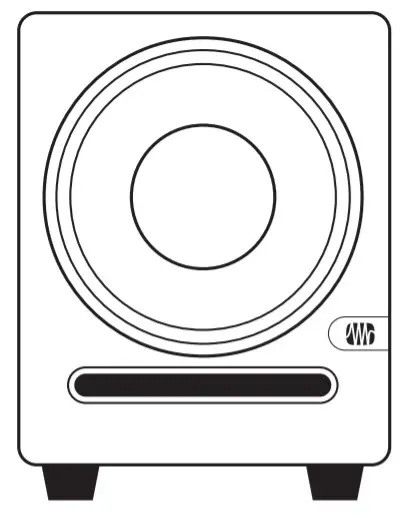 PreSonus Eris Sub8 8 inch Studio - Box1