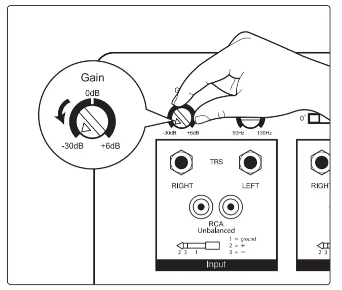 PreSonus Eris Sub8 8 inch Studio - Calibration2