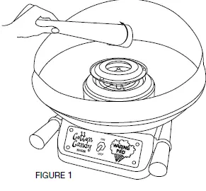 waring pro CC150 Cotton candy machine 2