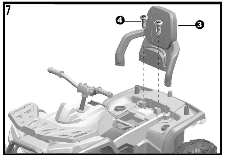 MONI XMX607 Kids Electric Ride - Figure 7