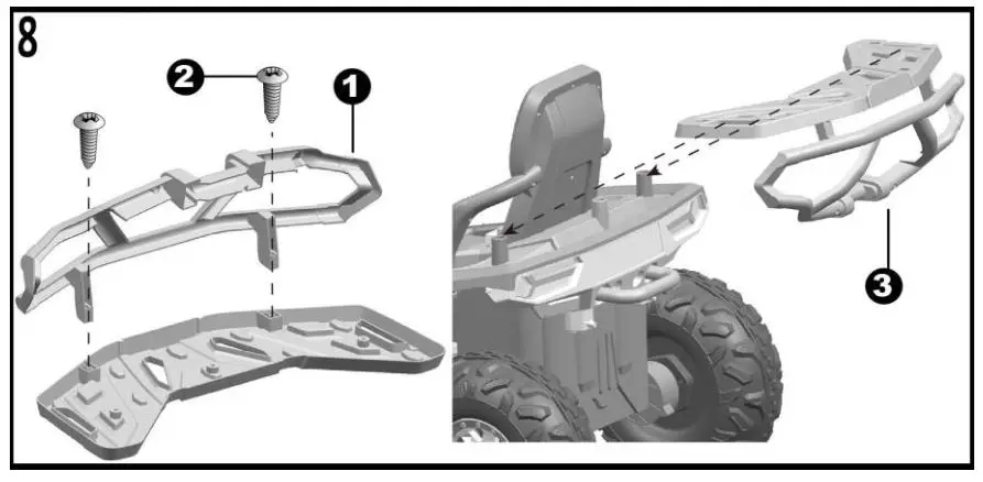 MONI XMX607 Kids Electric Ride - Figure 8
