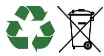 recycle, disposal icon