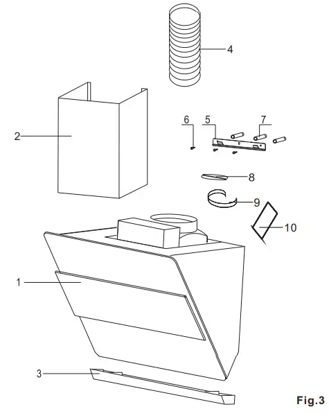 Electrolux ECS9181G Cooker Hood - 2