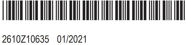 1307069A Multi Tool Dremel bar code