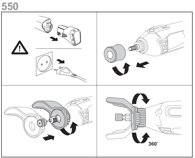 1307069A Multi Tool Dremel fig 10