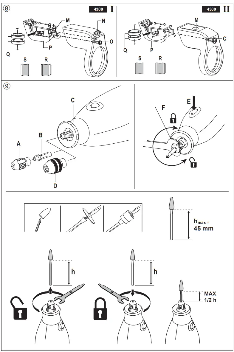 1307069A Multi Tool Dremel fig 14