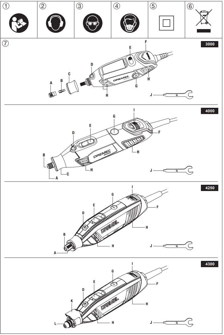 1307069A Multi Tool Dremel fig 15