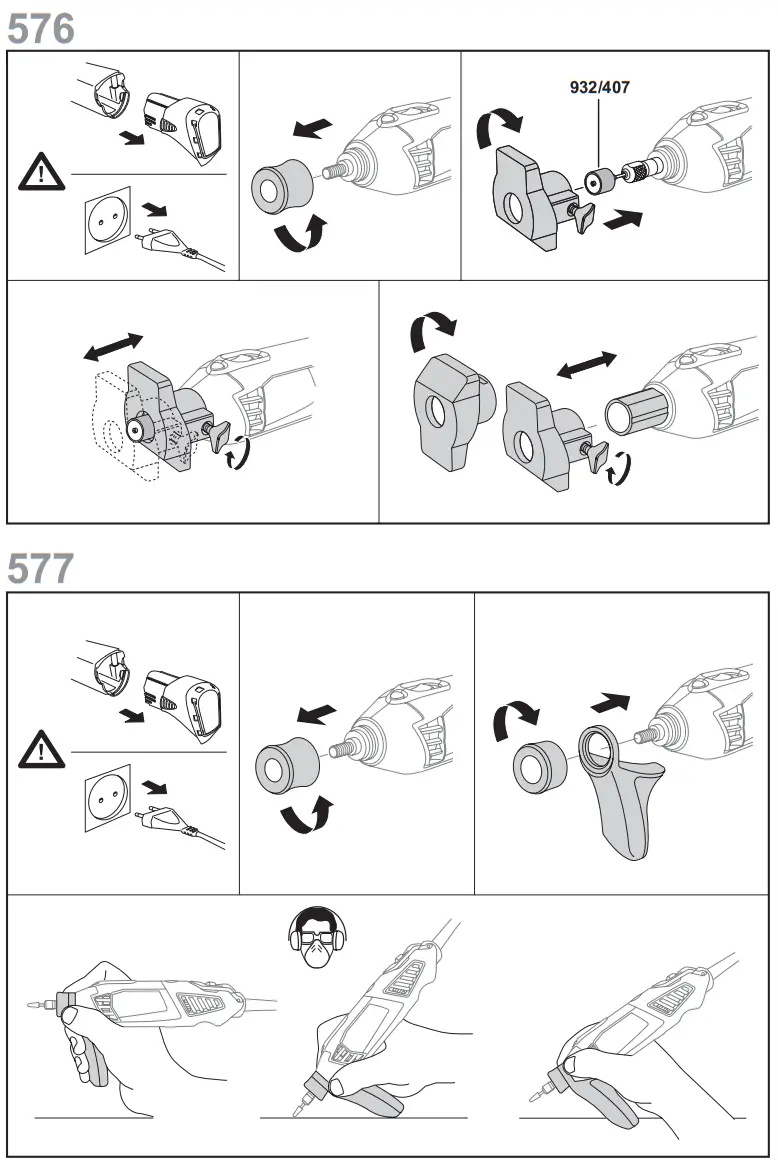 1307069A Multi Tool Dremel fig 6