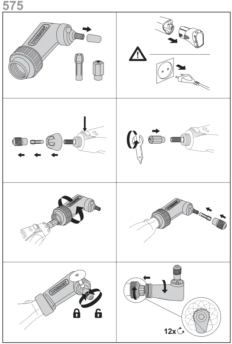 1307069A Multi Tool Dremel fig 7