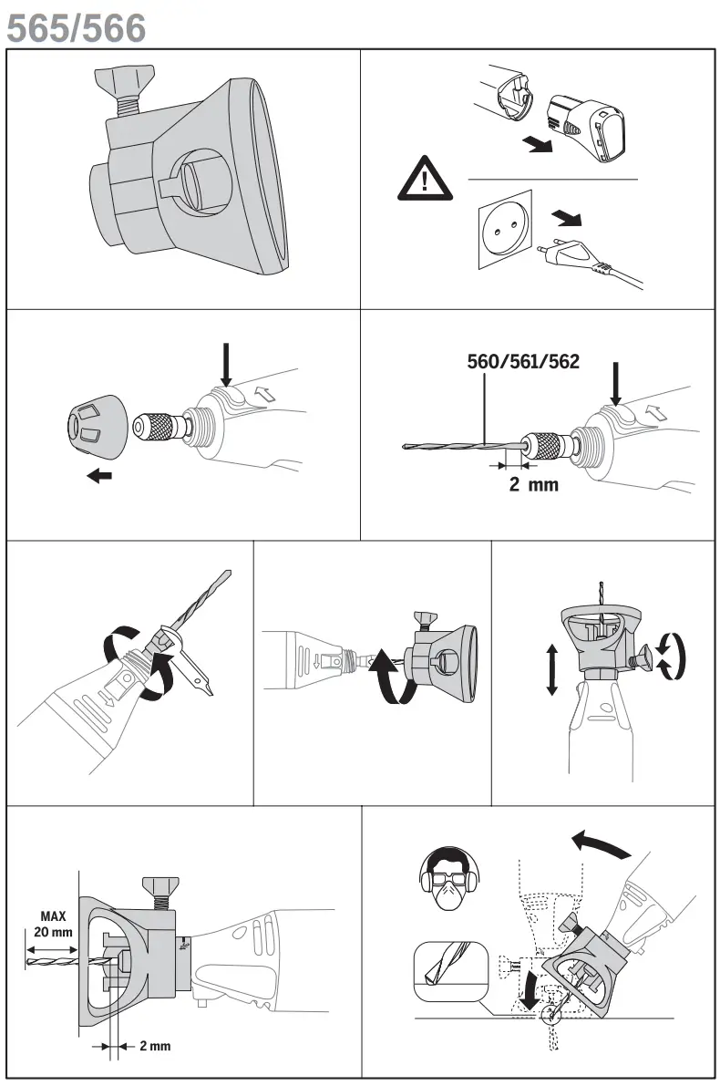 1307069A Multi Tool Dremel fig 9
