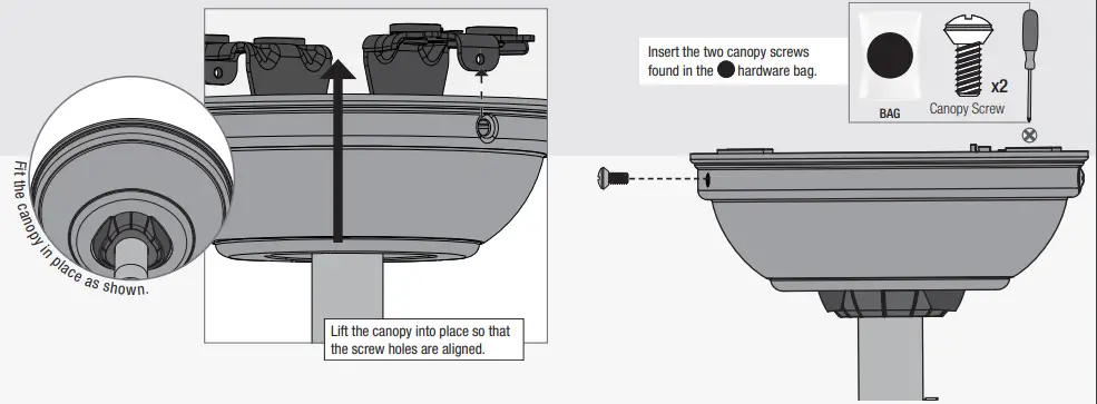 Installing the Canopy
