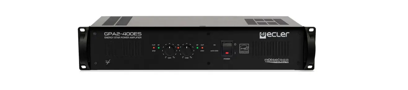 Ecler Gpa2-400es Stereo High-efficiency Amplifier User Manual Ecler Gpa2-400es Stereo High-efficiency Amplifier User Manual