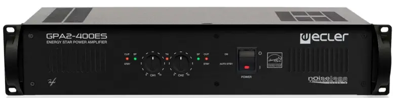 ecler GPA2-400ES Stereo High-Efficiency Amplifier-fig1