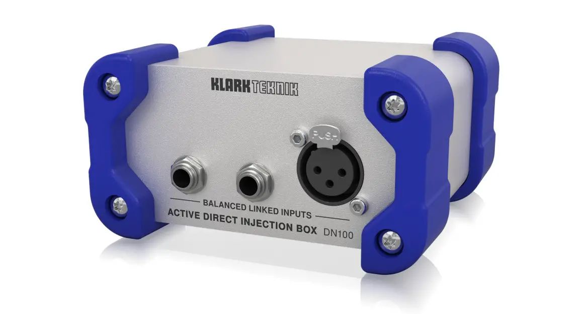 Klark Teknik Dn100 Active Di Box With Extended Dynamic Range User Guide
