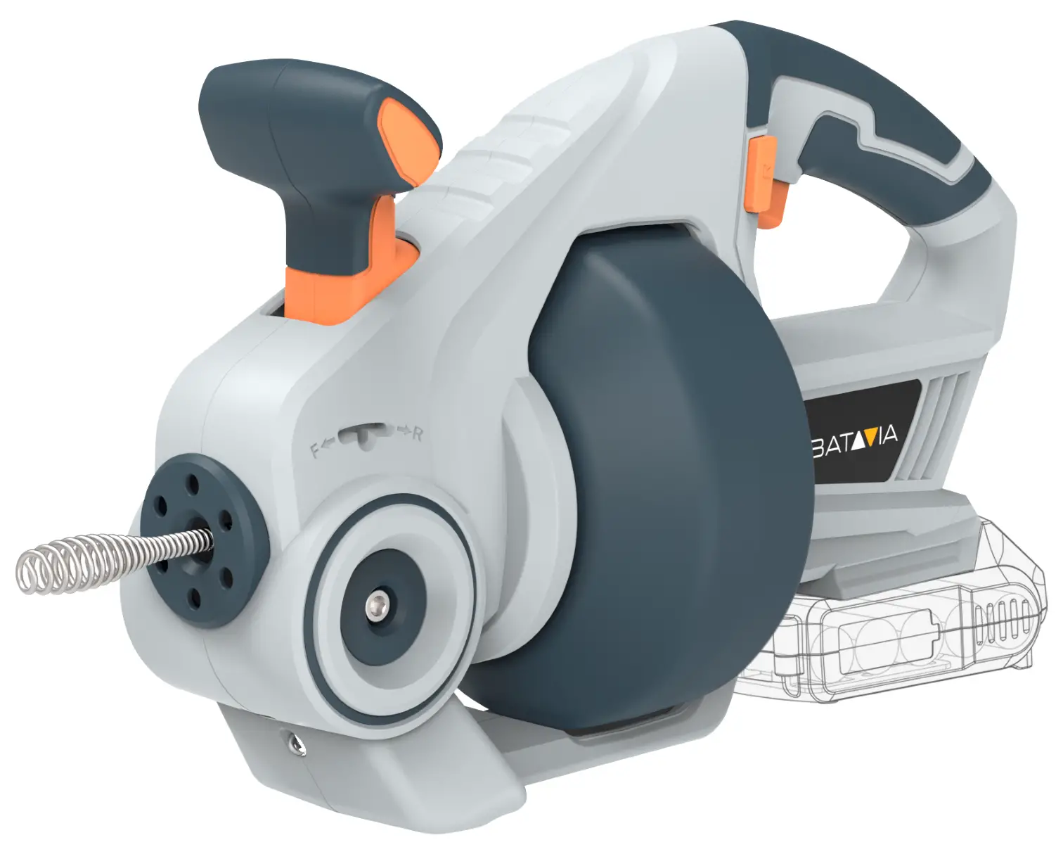 BATAVIA BT-CDA001 Cordless Drain Auger