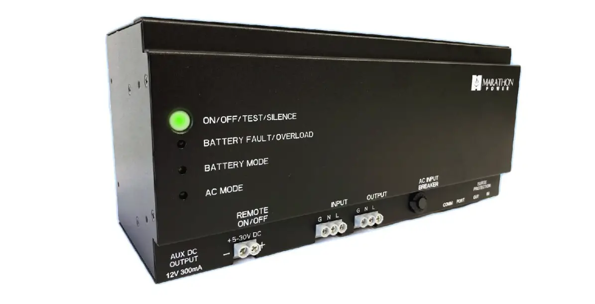 Marathon Sdrs-0300h1 Dinrail Uninterruptible Power System User Manual Marathon Sdrs-0300h1 Dinrail Uninterruptible Power System User Manual