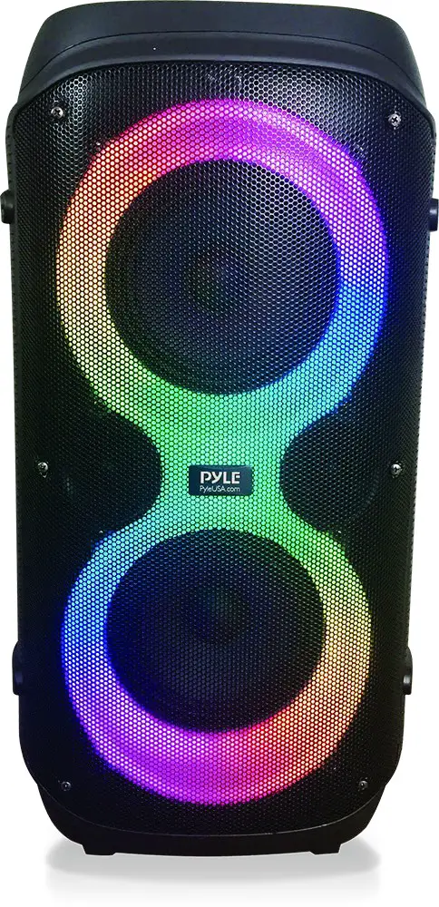 PYLE PPARTY26 2x6.5 Inch Portable Wireless BT Streaming Speakers