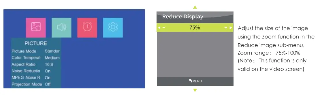 YOWHICK GDP1W Native 1080P 5G WiFi Bluetooth Projector-17