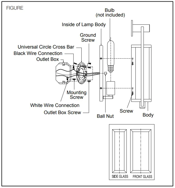 NOVO 60-7543 Satco Exhibit 1 Light 14 inch Matte Black Outdoor Wall Sconce