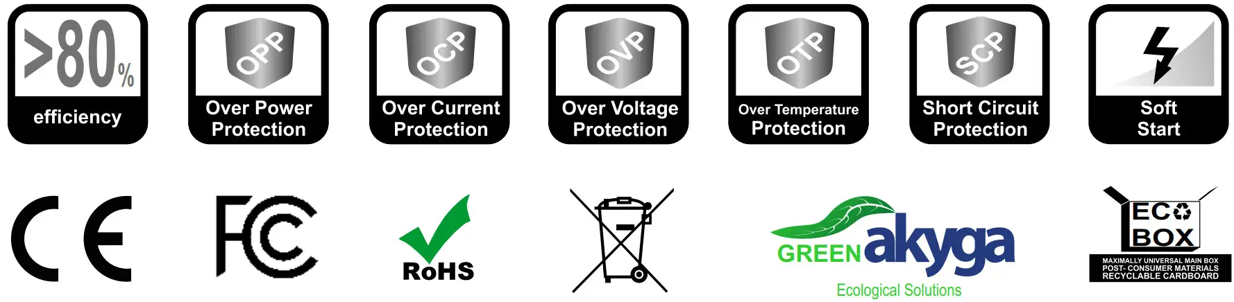 akyga AK ND 56 Power Supply - icon 1