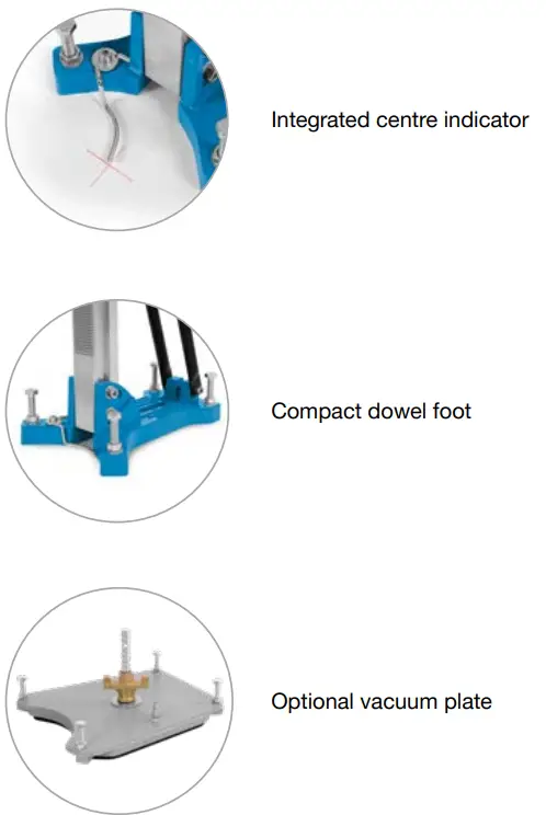 TYROLIT DRA150 Drill Rig fig 1