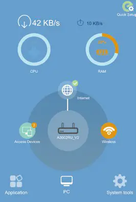 TOTO LINK A3002RU AC1200 Wireless - Configure the Router on Phone 3