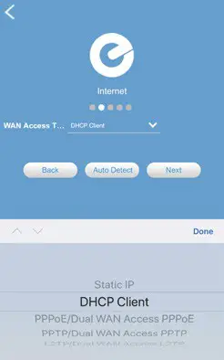 TOTO LINK A3002RU AC1200 Wireless - Configure the Router on Phone 5