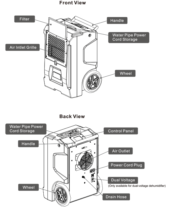 ALORAIR 14752 Storm DP Dehumidifier - fig