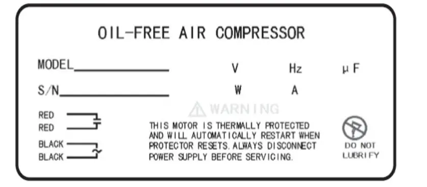 CALIFORNIA 20060CAD Electric Ultra Quiet and Oil-Free Air Compressor - Icon11