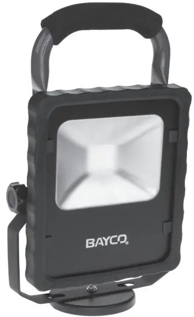 BAYCO SL 1514 2 Pack 20 Watt LED Magnetic Stand Area Work Lights