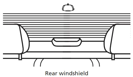KENWOOD KCA R200 Rear Camera for Dashboard Camera - fig 1