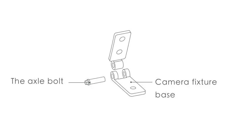 Segway Pull Rod for Ninebot S - Camera fixture base