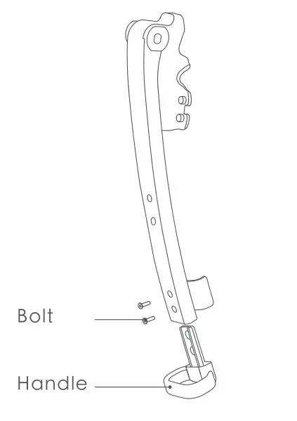 Segway Pull Rod for Ninebot S - Handle