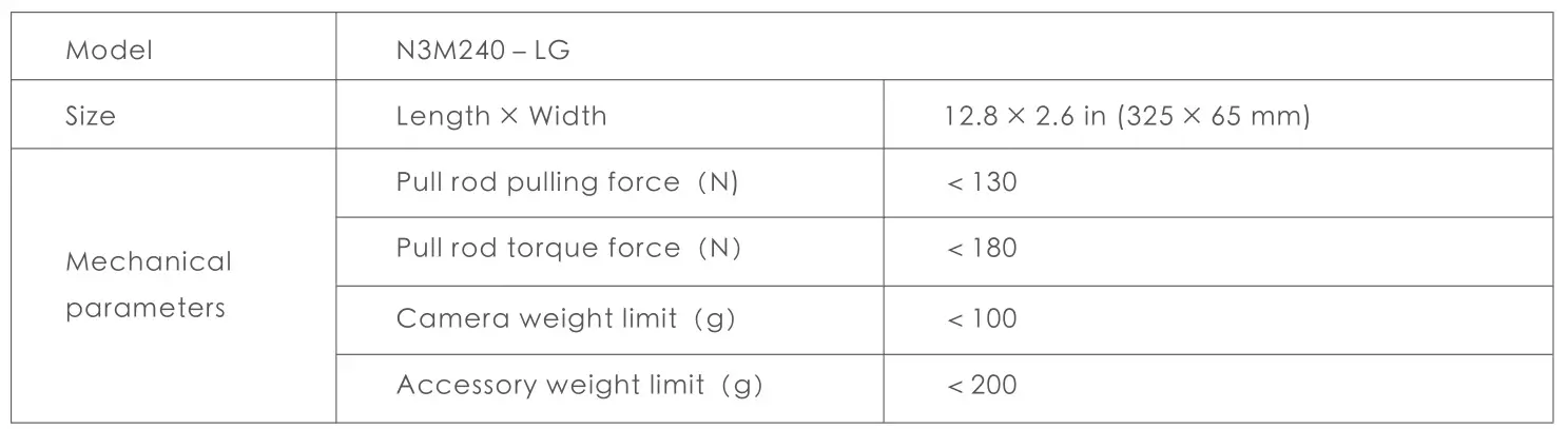 Segway Pull Rod for Ninebot S - Specifications