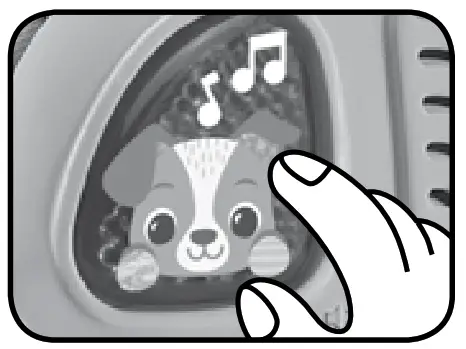 vtech 557400 Green Means Go Baby Keys - Puppy Button