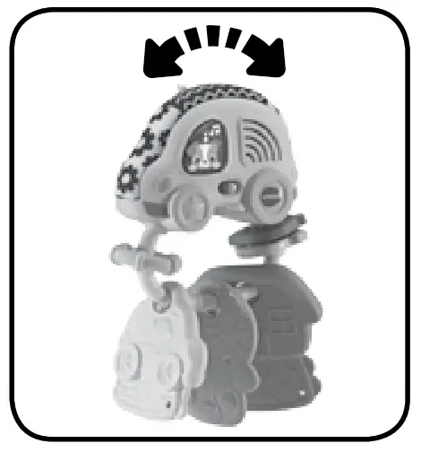 vtech 557400 Green Means Go Baby Keys - fig