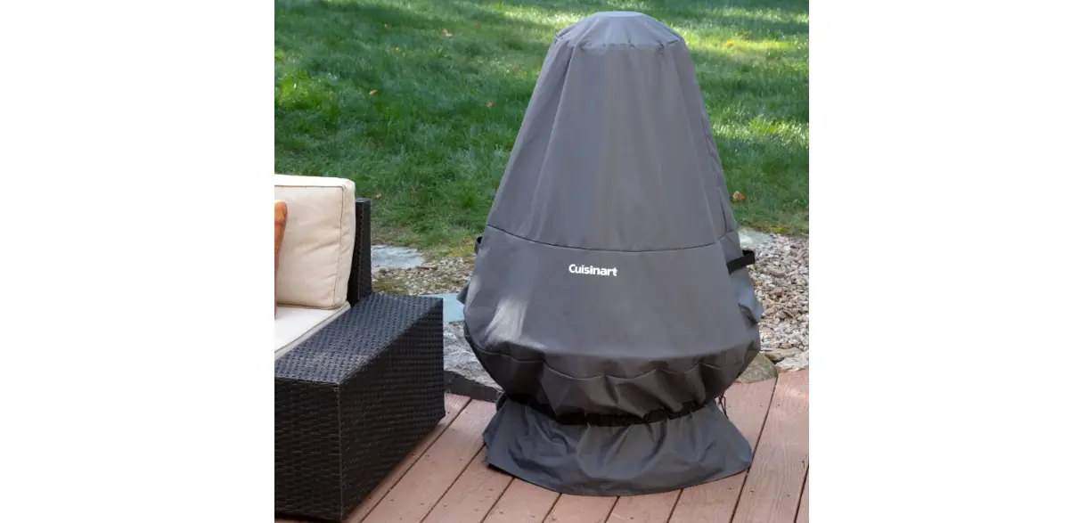 Cuisinart Chc-601 Chimenea Propane Fire Pit Cover Instructions