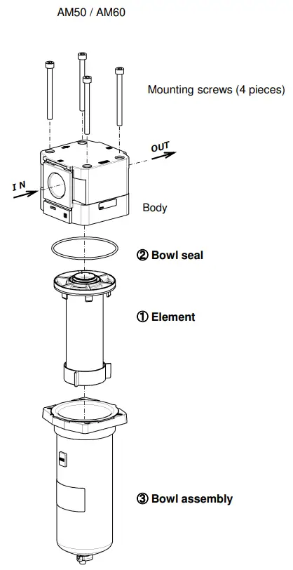 SMC AMX-OMZ0093 Mist Separator Filter - Fig 19