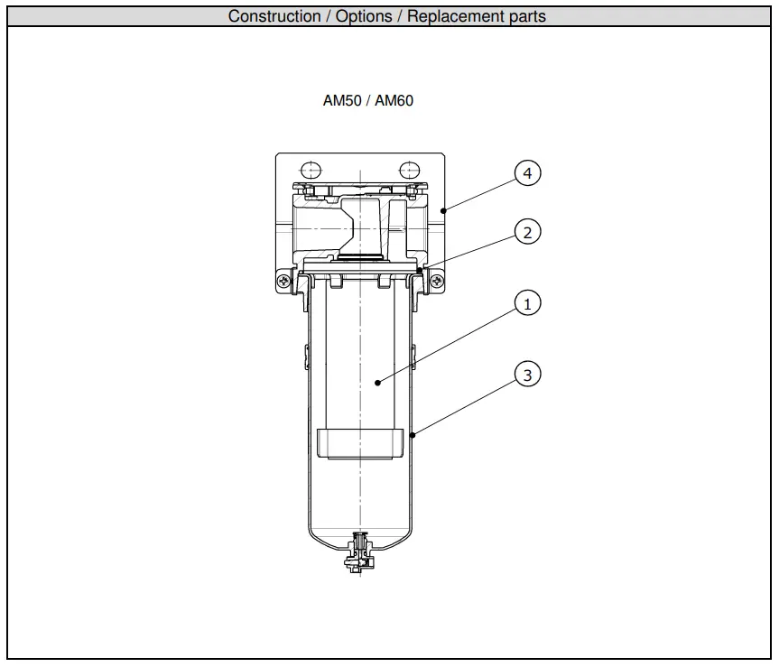 SMC AMX-OMZ0093 Mist Separator Filter - Fig 2