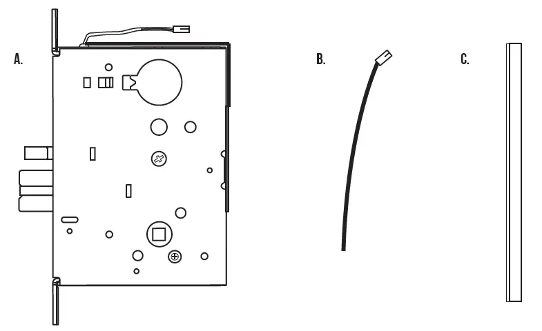 COMMAND-ACCESS-ML90-M-Series-Electric-Pullback-Latch-Passage-Mortise-Leverset-1