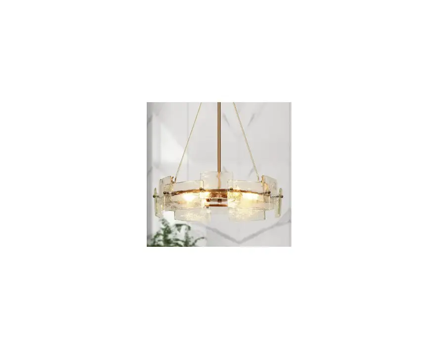 Zevni A04476 4-light Black-white Transitional Chandelier Instruction Manual