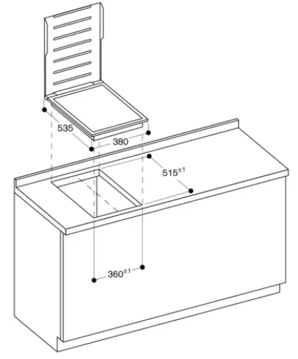 GAGGENAU VP 414 611 15 Inch Vario 400 Series Teppan Yaki - 5