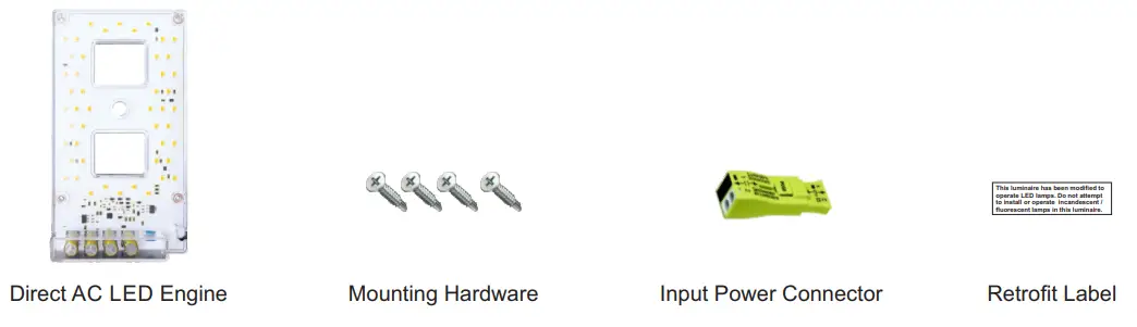 VIZION FULHAM TJTUNV015ARxxxB DirectAC Universal Voltage Engine Refrofit Kit - fig 2