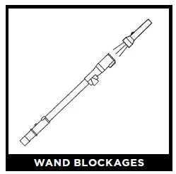 WAND BLOCKAGES