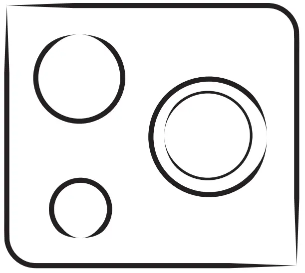 cata INSB 6032 BK Ceramic Hob