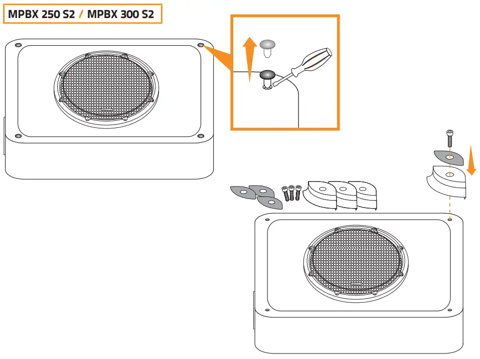 HERTZ MPS 300 S2 Mille Pro Series 12 Inch Shallow-Mount 2-Ohm Component Subwoofer - fig 4