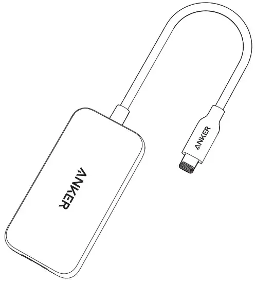 ANKER A8341041 Lightning to Ethernet + Charging Adapter