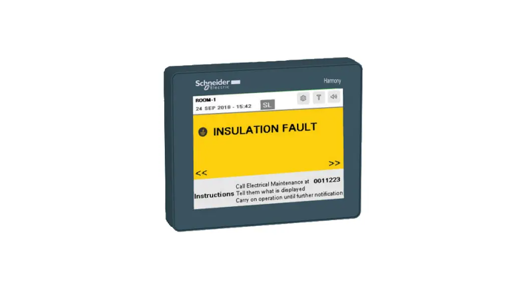 Schneider Electric Mfr40472 Vigilohm Local Remote Display Instruction Manual