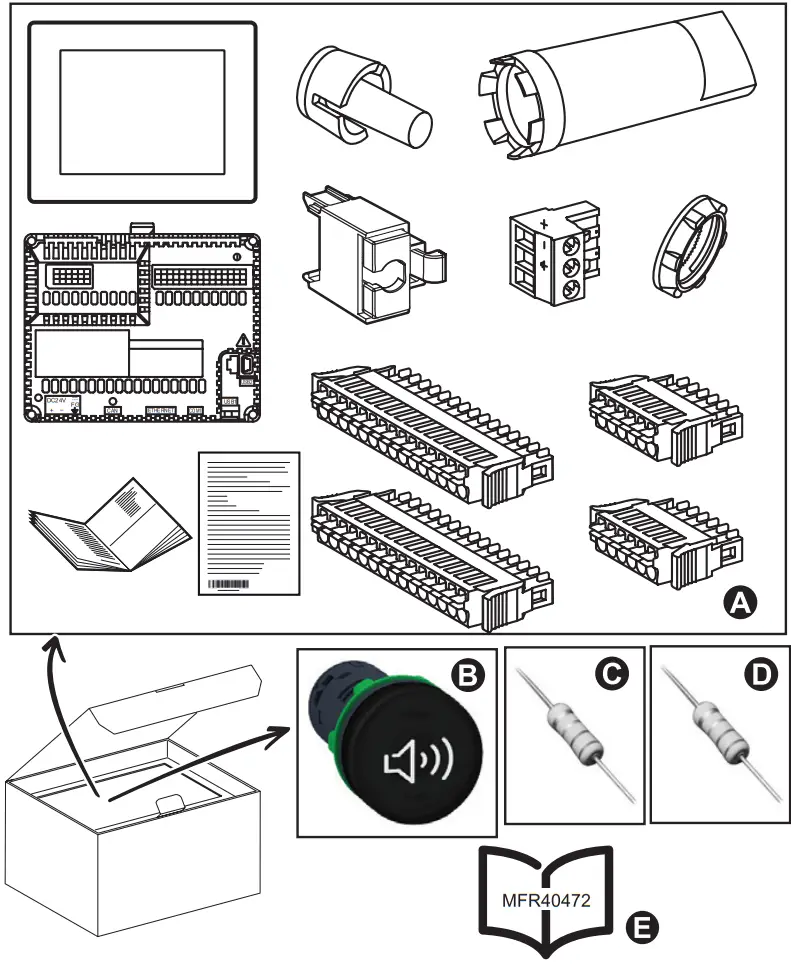 Schneider Electric MFR40472 Vigilohm Local Remote Display - Figure 1