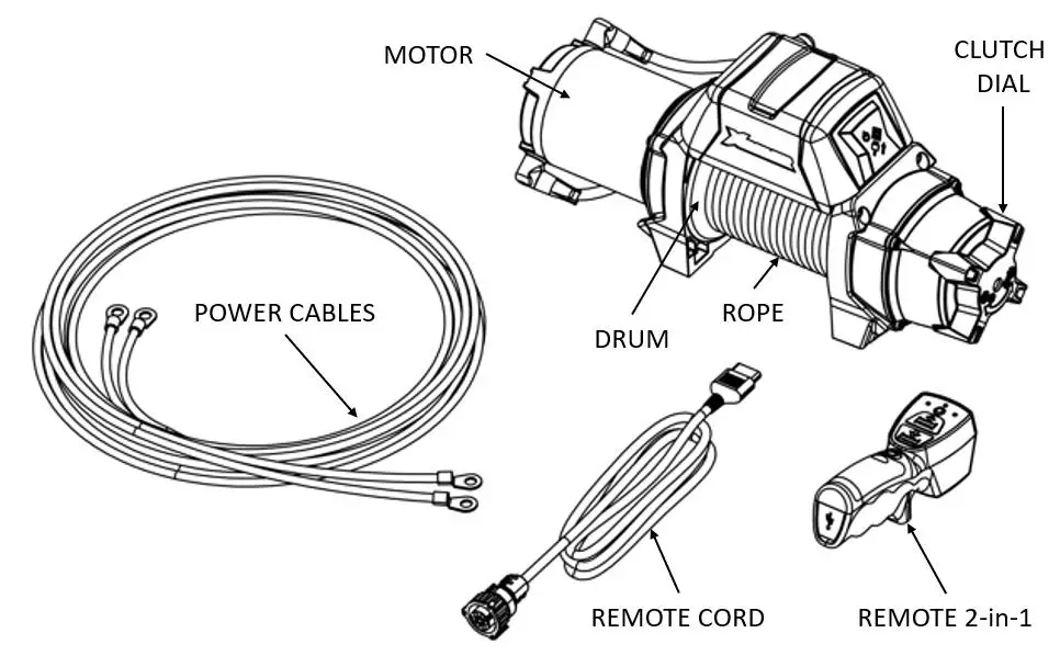 X POWER XP 35 Powersports Winches - Winch Overview And Terms